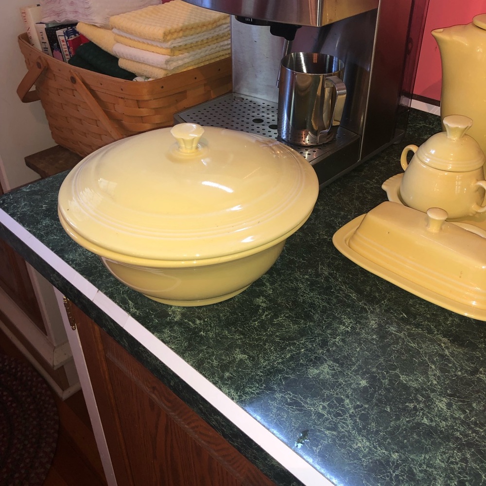 Fiesta serve ware and bowls